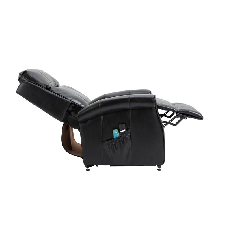 GZMR Faux Leather Elderly Power Lift Recliner Chair