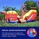 preview thumbnail 4 of 7, HeroKiddo 15' Pirate Ship Commercial Grade Inflatable Water Slide Playset (No Blower Included), Lightweight, Kids Outdoor Fun