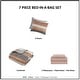preview thumbnail 61 of 63, Madison Park Essentials Deacon Comforter Set with Bed Sheets