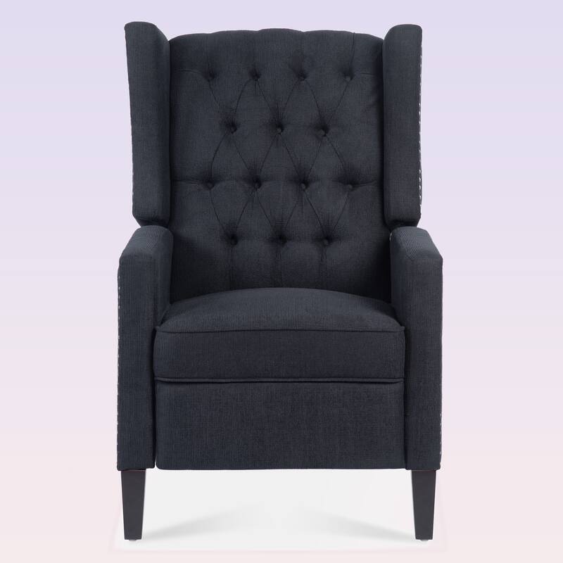 Modern Manual Wing Chair Recliner For Living Room