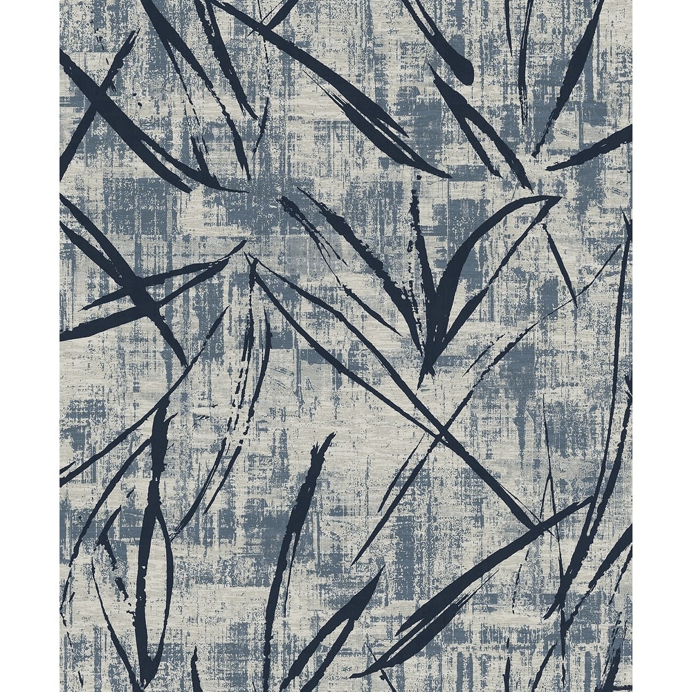 Seabrook Designs Luneth Abstract Non-Woven Unpasted Wallpaper