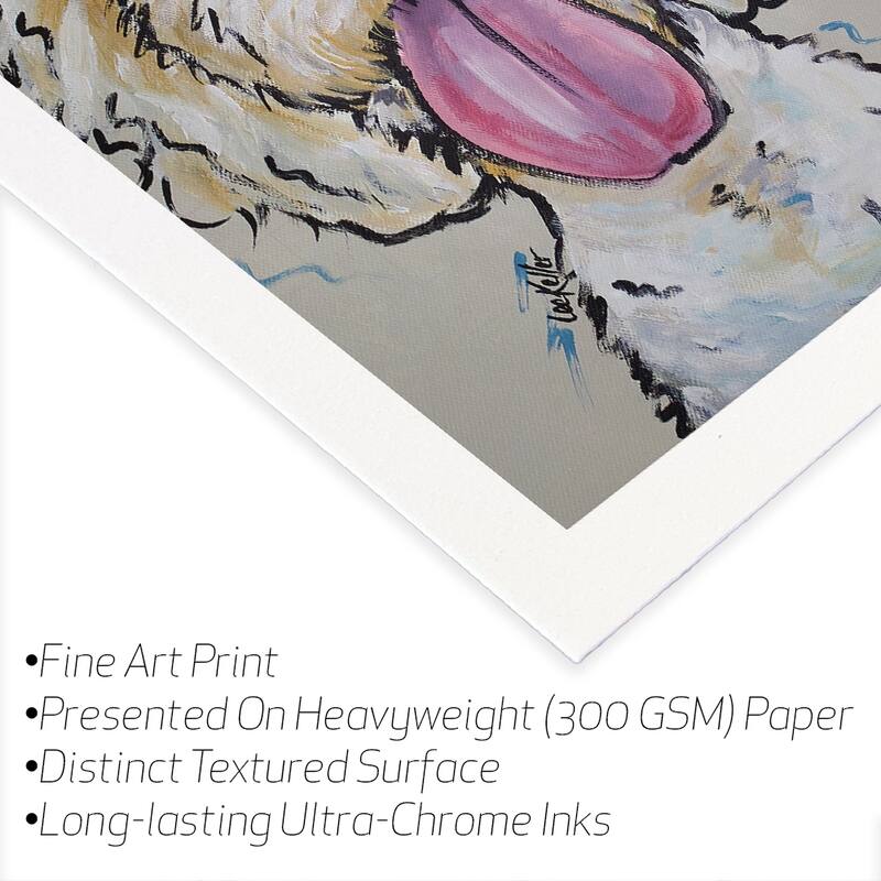 Goldendoodle Fine Art by Hippie Hound Studios - Multi - 32x24