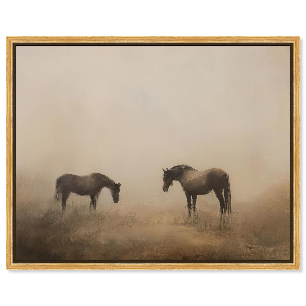Equine Duo II Canvas by Art Remedy