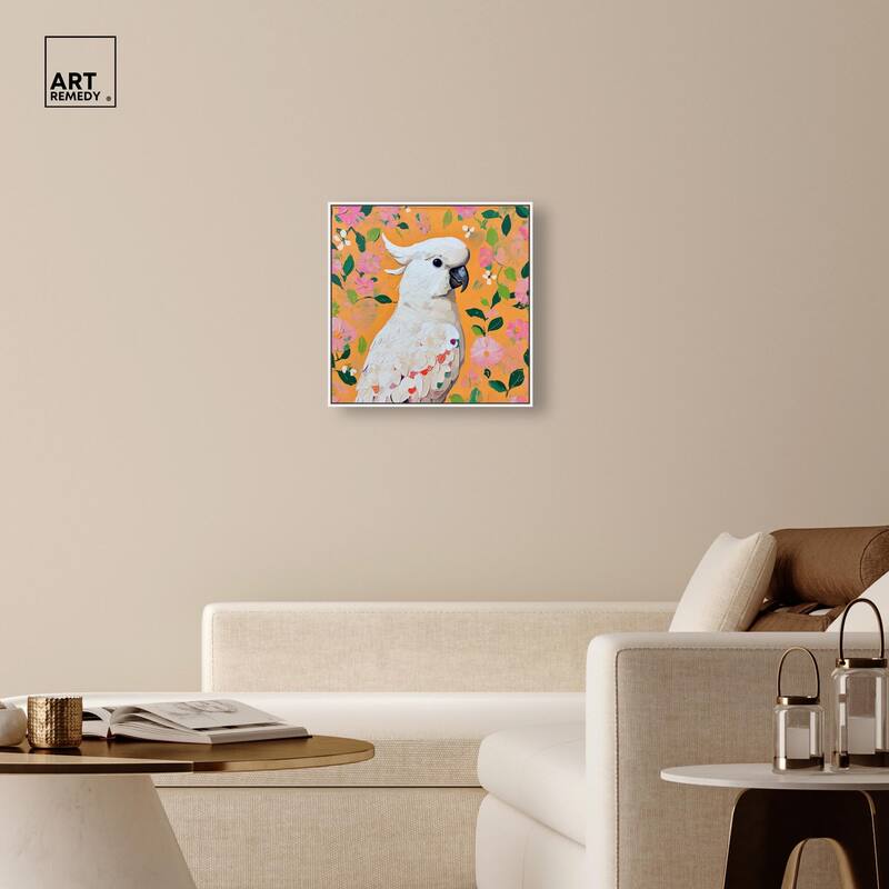 White Cockatoo II Canvas by Art Remedy