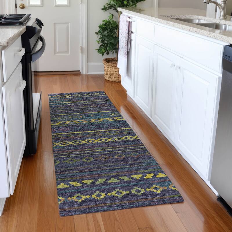 Premium Washable Super Soft Moroccan Boho Mayfield Rug - Multi - 2' 3" x 7' 6" - Runner