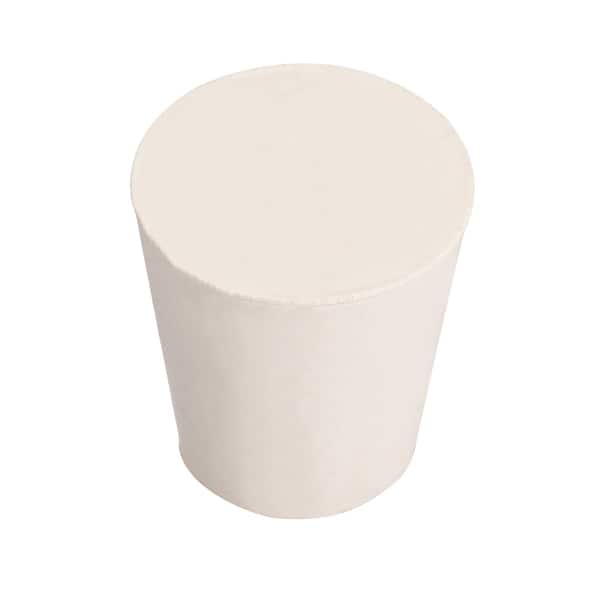 Tapered Shaped Solid Rubber Stopper for Lab Tube Stopper Size