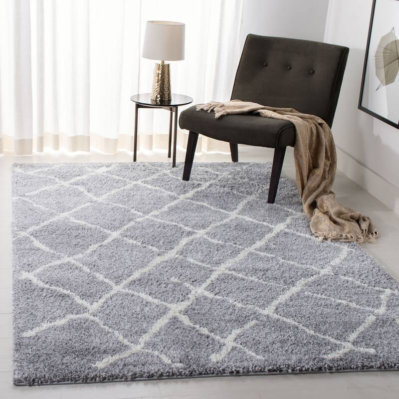 SAFAVIEH Tahoe Shag Letta Moroccan 1.2-inch Thick Rug