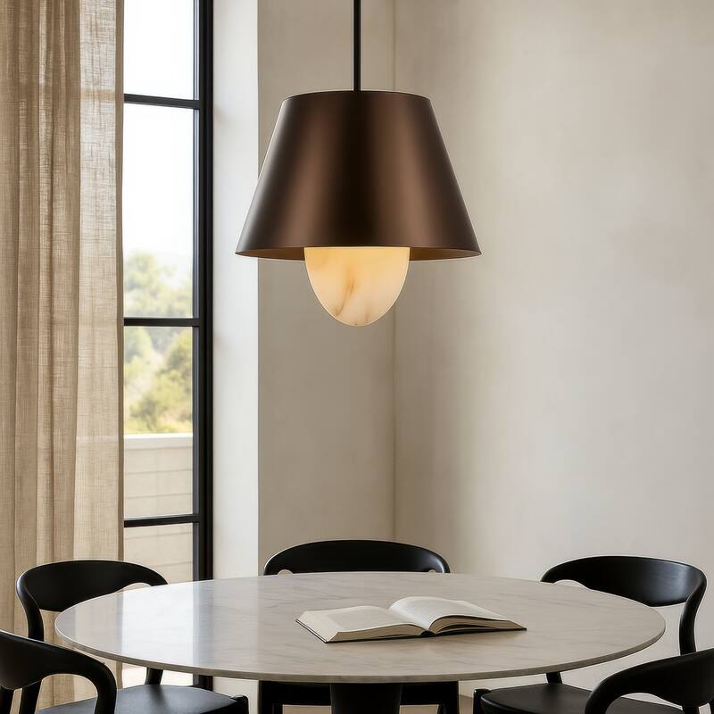 Varaluz Rock On Pendant Light - Brontourage/Matte Black