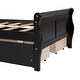 preview thumbnail 27 of 54, Twin Size Wood Platform Bed with 4 Drawers Storage Bed for Kids, Teens