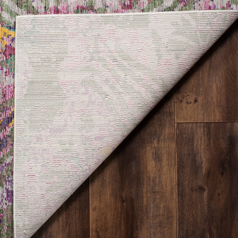 SAFAVIEH Valencia Mertie Distressed Vintage Boho Oriental Polyester Rug