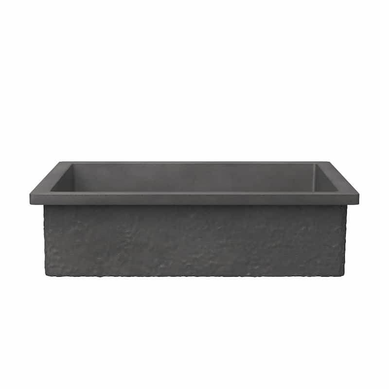 Native Trails NSL2116 NativeStone 21" Rectangular Concrete Undermount