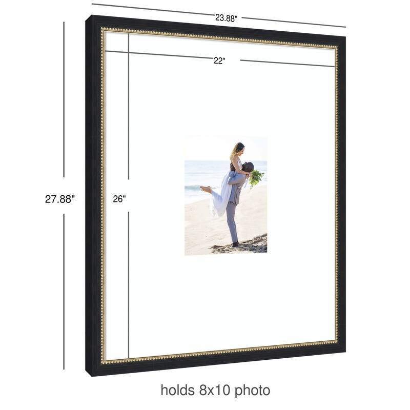 Kate and Laurel Belmont Black Photo Frame