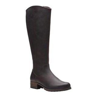 clarks marana trudy leather knee boots
