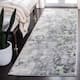 SAFAVIEH Adirondack Cordelia Abstract Glam Rug - 2'6" x 10' Runner - Green/Grey