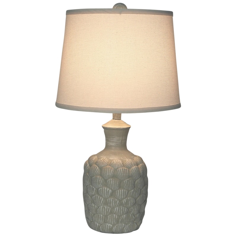 Coastal Seashell Table Lamp - Sisal