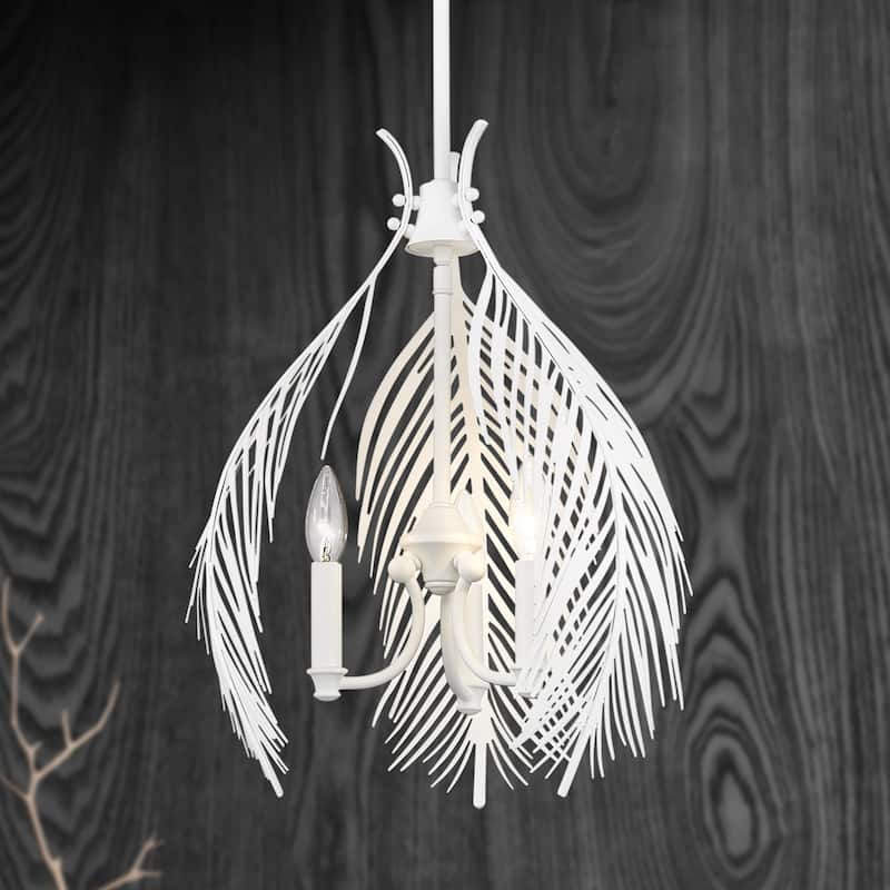 Cay 3-Light Steel Pendant