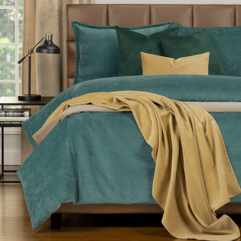 Padma Velvet Throw-Style Bed Scarf