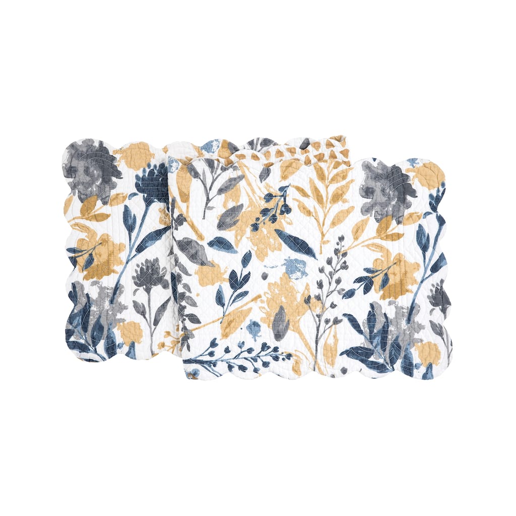 14" x 51" Natural Home Floral Table Runner