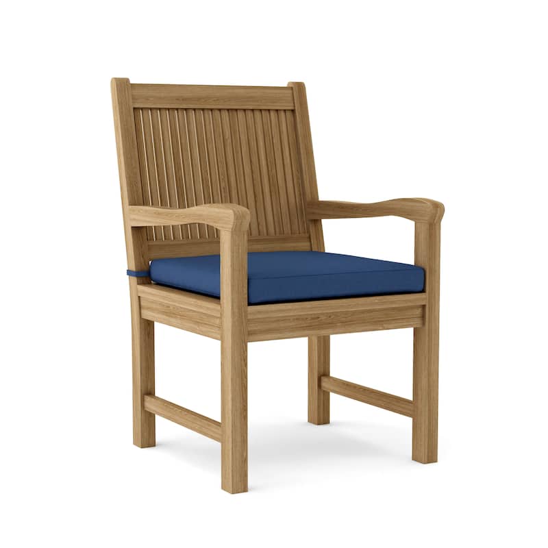 Chester Teak Outdoor Dining Chair - N/A