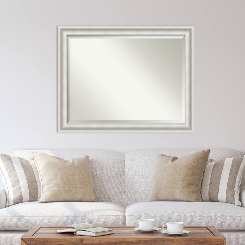 Beveled Wall Mirror - Parlor Black Frame