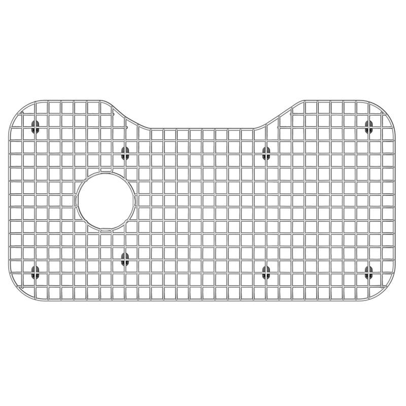 Whitehaus Matching Grid for Model WHNAPA3016, WHNUA3016, and WHNDA3016 - Stainless Steel - Stainless Steel