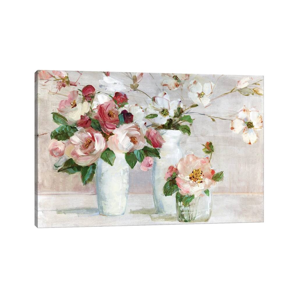 iCanvas "Shades of Blush" by Sally Swatland Canvas Print