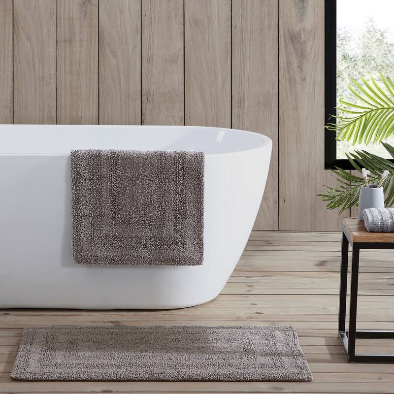 Eddie Bauer Logan Cotton 2 Piece Bath Rug Set