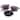 BergHOFF Neo 5pc Cast Iron Oval Dutch Oven Set with 10" Fry Pan, 5qt. & 8qt., Purple