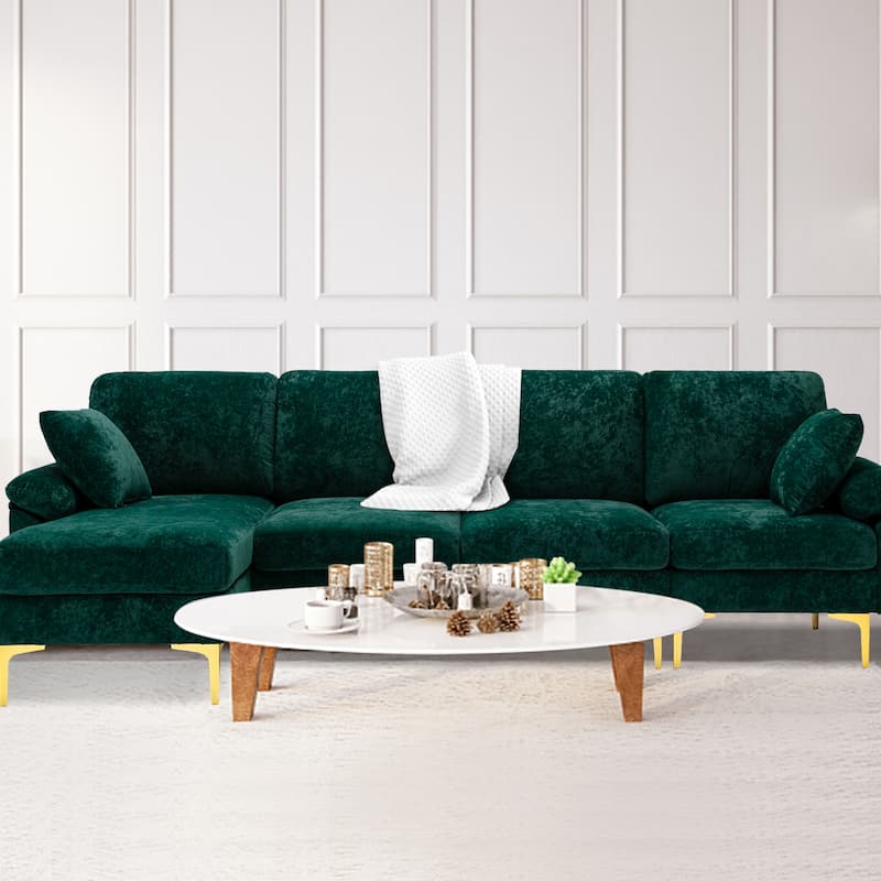 Kata 115" Sectional Sofa with Ottman