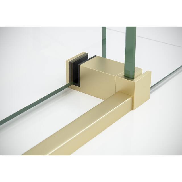 Glass Warehouse 44 in. - 48 in. x 78 in. Frameless Sliding Shower Door