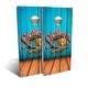 preview thumbnail 9 of 7, Angled Wood Outdoor Cornhole Board Set Backyard 2x4 - Include Carrying Case