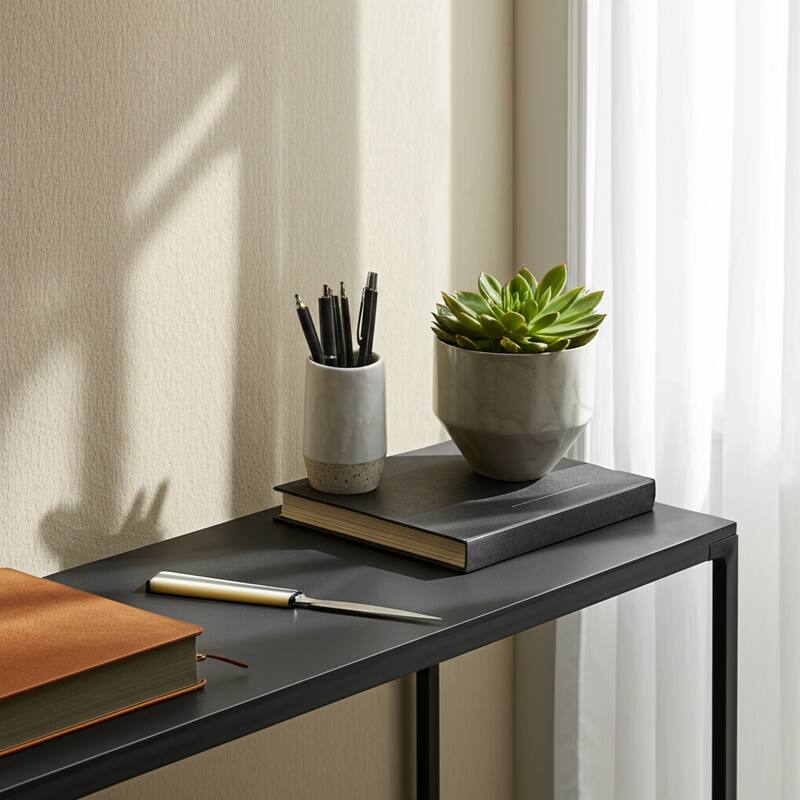 Resin Metal Decorative Object Letter Opener Stylized Desk Accessory - 9" x 0.75" x 0.75"