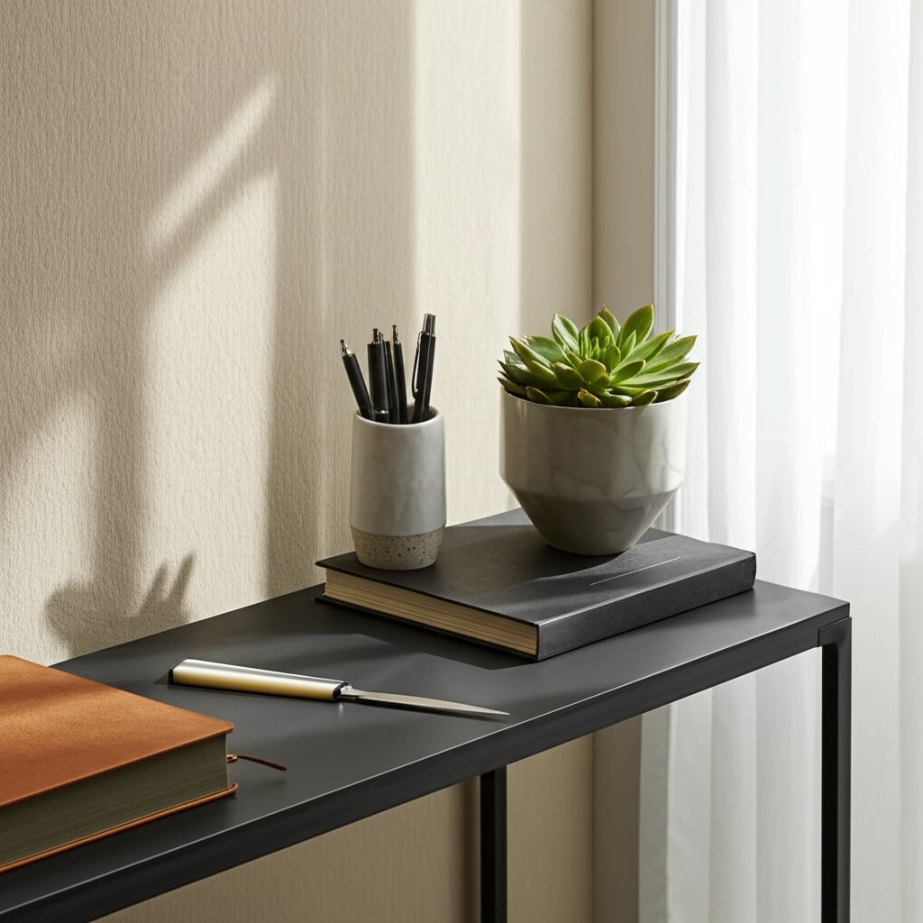 Resin Metal Decorative Object Letter Opener Stylized Desk Accessory