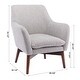 preview thumbnail 3 of 22, Pierre Accent Chair in Performance Fabric by Greyson Living