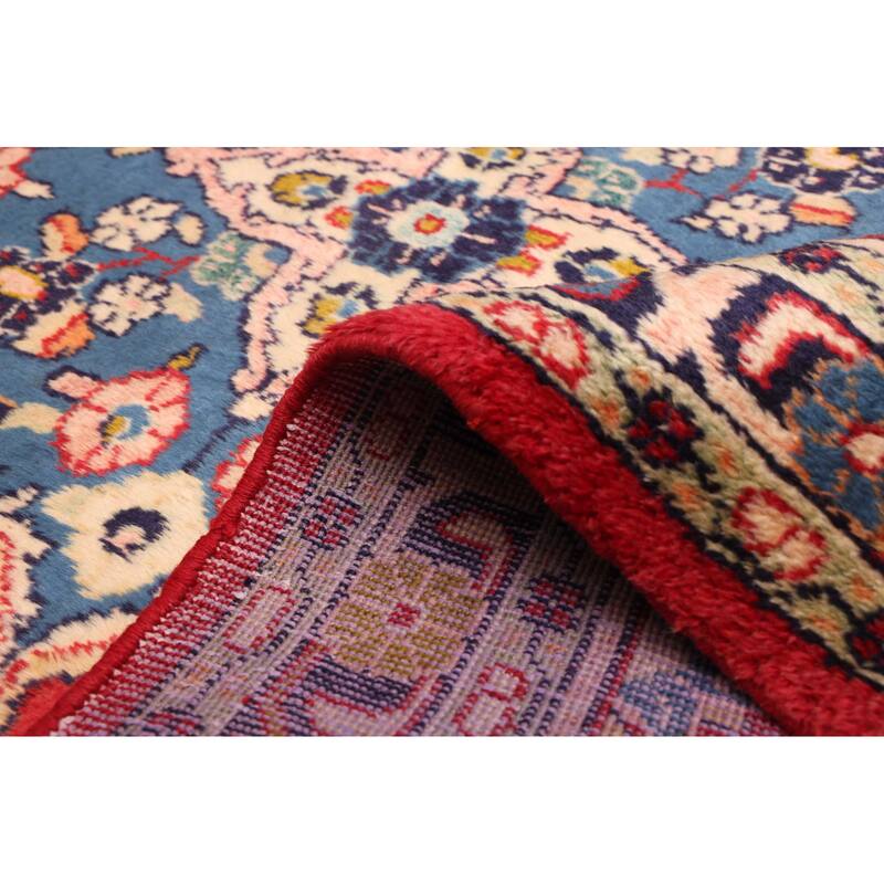 ECARPETGALLERY Hand-knotted Andelz Red Wool Rug - 4'6 x 7'1