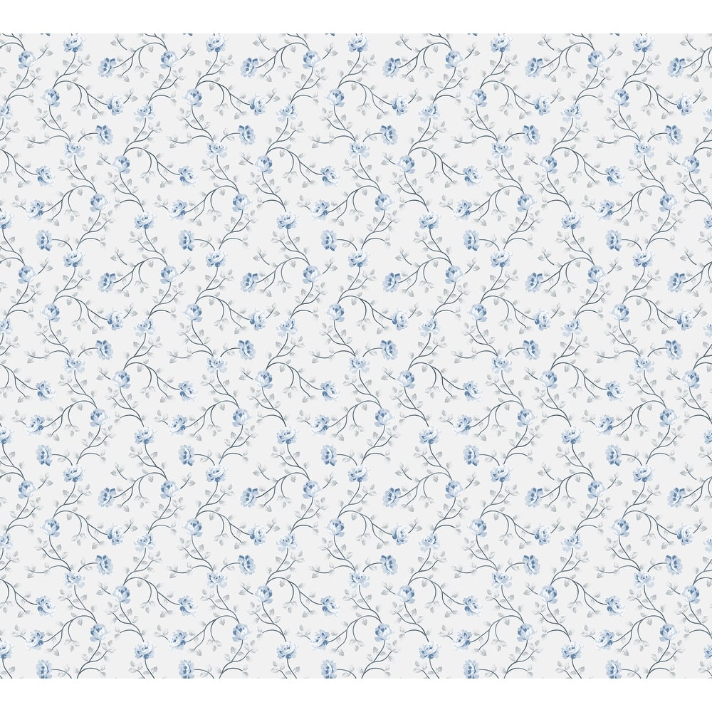 Galerie Wallcoverings Spring Blossom Petite Floral Vine Non-woven Matte Wallpaper Roll