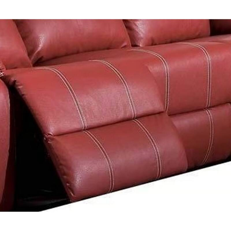 Splendid Polyurethane Sofa (Motion), Red