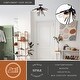 preview thumbnail 2 of 11, Estelle 24-in W Mid-Century Modern Sputnik Semi Flush Mount Ceiling Light - 24-in W x 14.5-in H x 24-in D