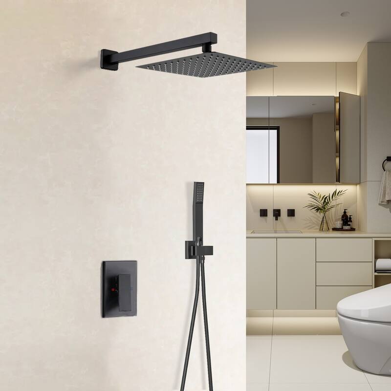 Topcraft Wall-mounted Rainfall Shower System - 10*10