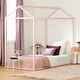 preview thumbnail 11 of 29, South Shore Sweedi Framed House Bed Accent for Twin-size Bed
