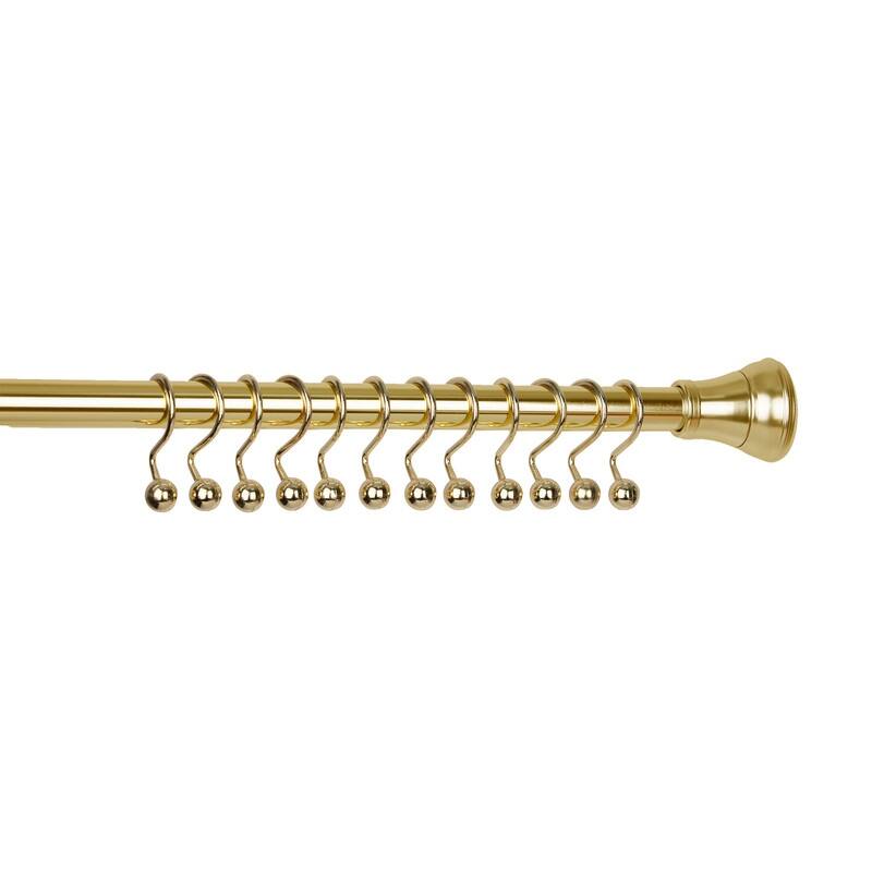 Utopia Alley Shower Hooks - Rust Resistant Shower Curtain Hooks for Shower Curtain or Liner - Set of 12