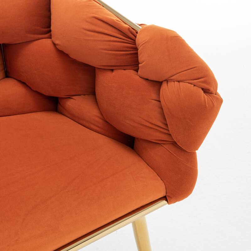 Modern Simple Leisure Velvet Single Sofa Chair