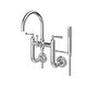 preview thumbnail 7 of 8, Pfister Tisbury Wall Mounted Tub Filler with Hand Shower Polished Chrome