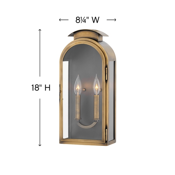 Hinkley Lighting Rowley 2 Light 18