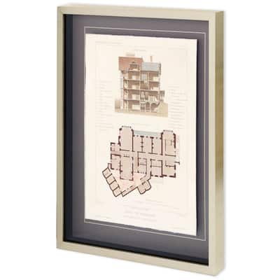Habitations Modernes VI Framed Art Print