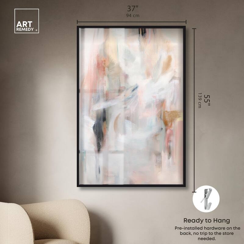 Drifting Colors II Shadowbox by Art Remedy