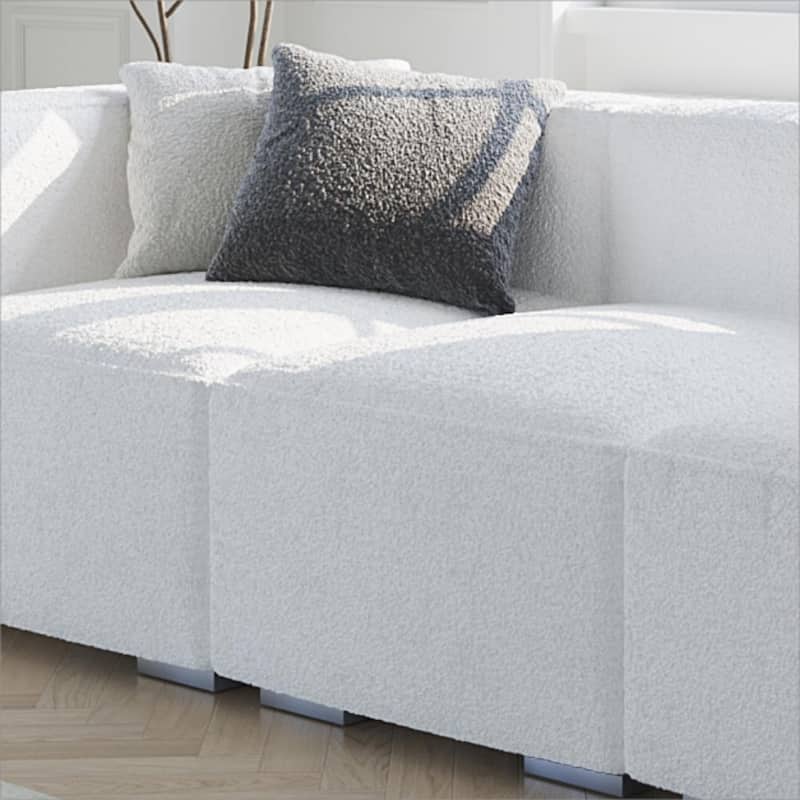 Wayna 3-seater sofa, sofa with solid wood frame, Living Room Sofa - 31.5"*97"*7"