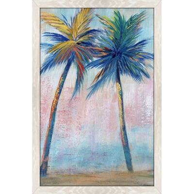 "Color Pop Palms" by Nan II Print on Acrylic