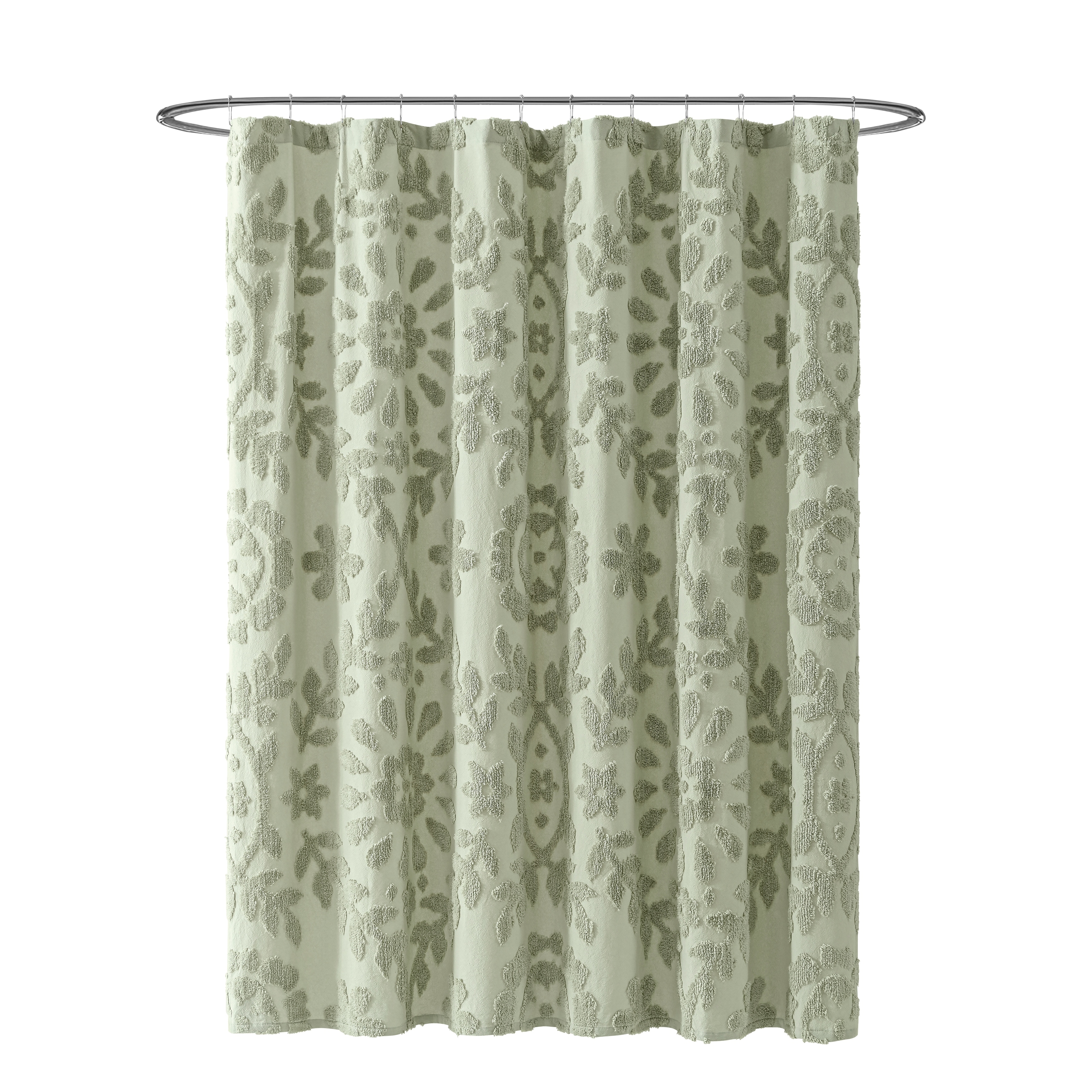 Peri Home Chenille Laurel Shower Curtain