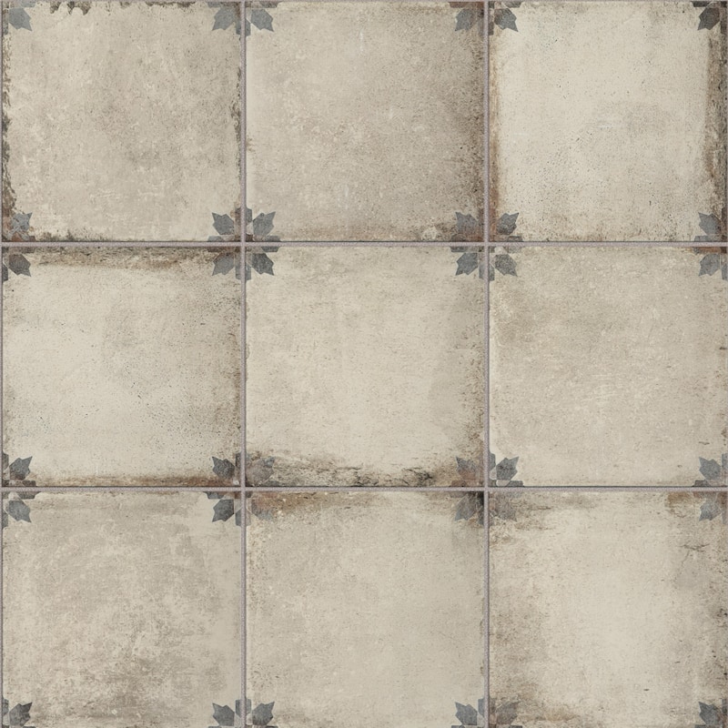 Merola Tile D'Anticatto Decor Arezzo 8-3/4" x 8-3/4" Porcelain Floor and Wall Tile